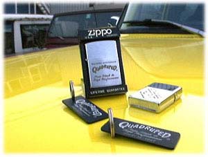Quadrupedロゴ入りZIPPO